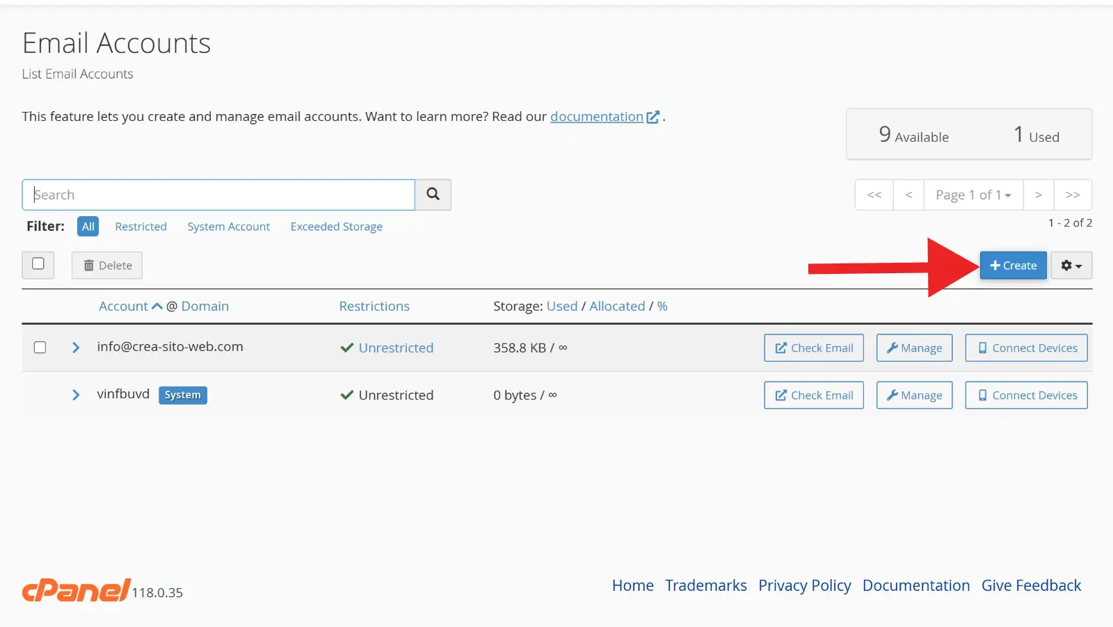 Come ottenere la tua webmail gratuita tramite cPanel webmail