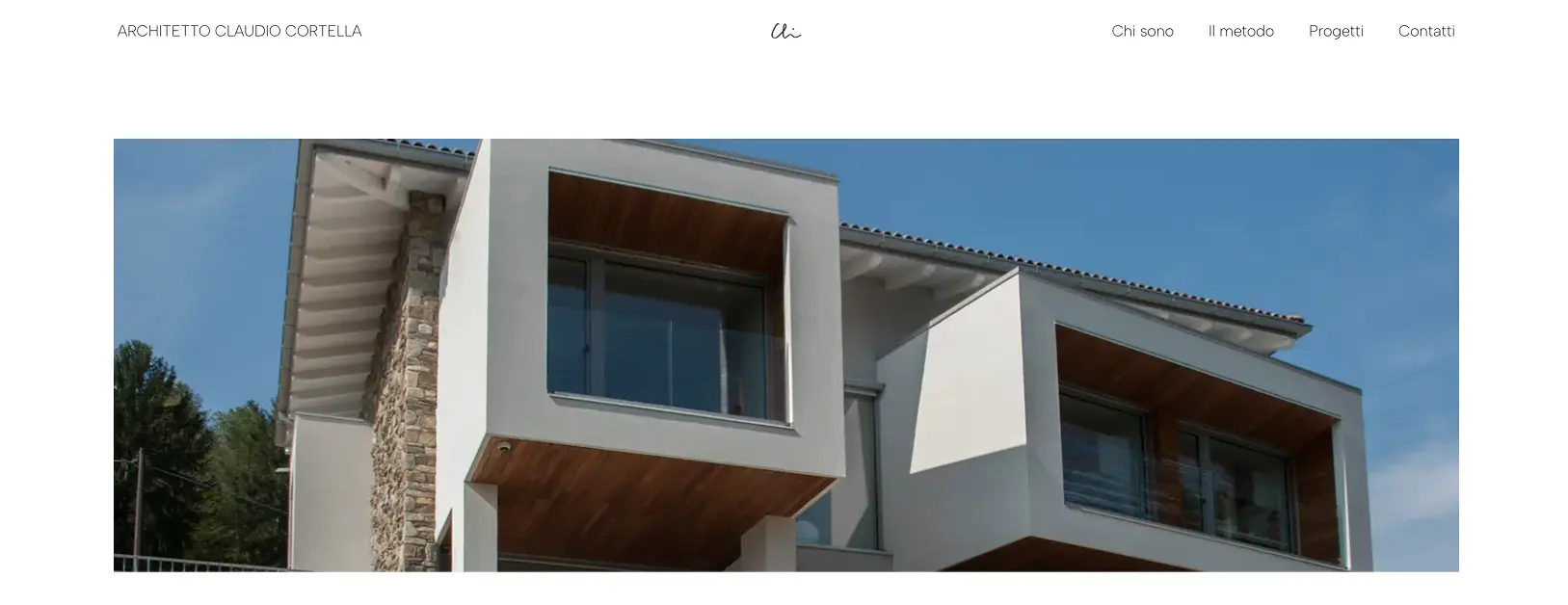 Header sito web di Claudio Cortella