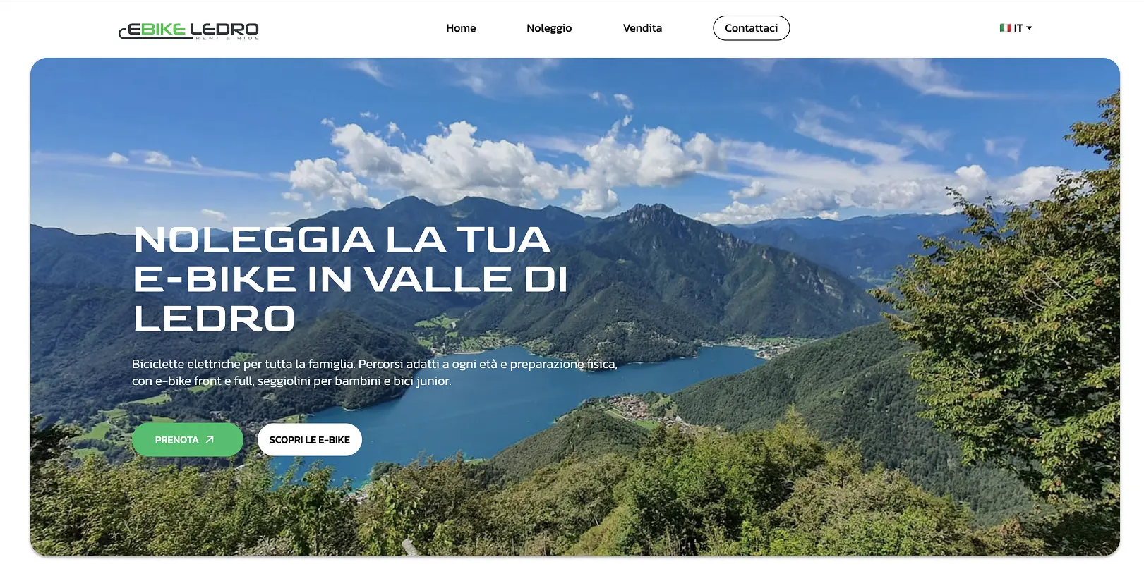 Header sito web di Giulia e Simone