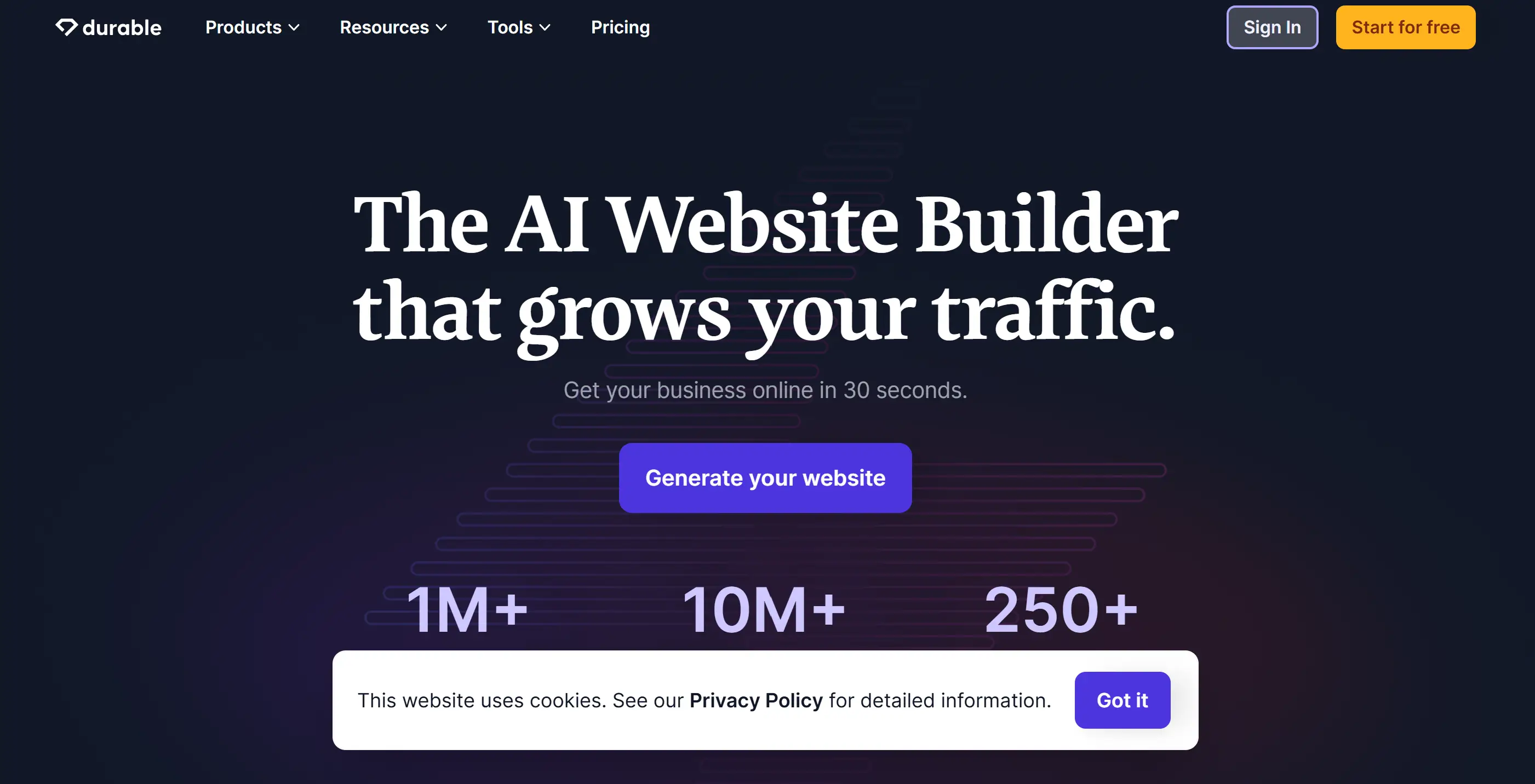 Siti di Intelligenza Artificiale per Creare Siti Web 