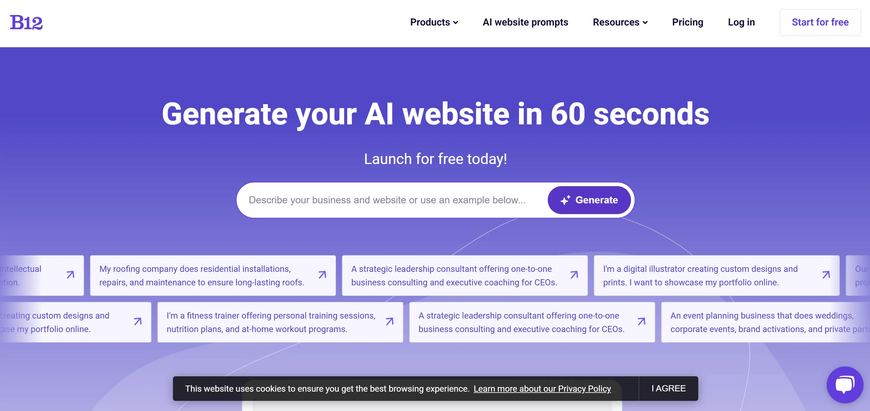 Siti di Intelligenza Artificiale per Creare Siti Web 